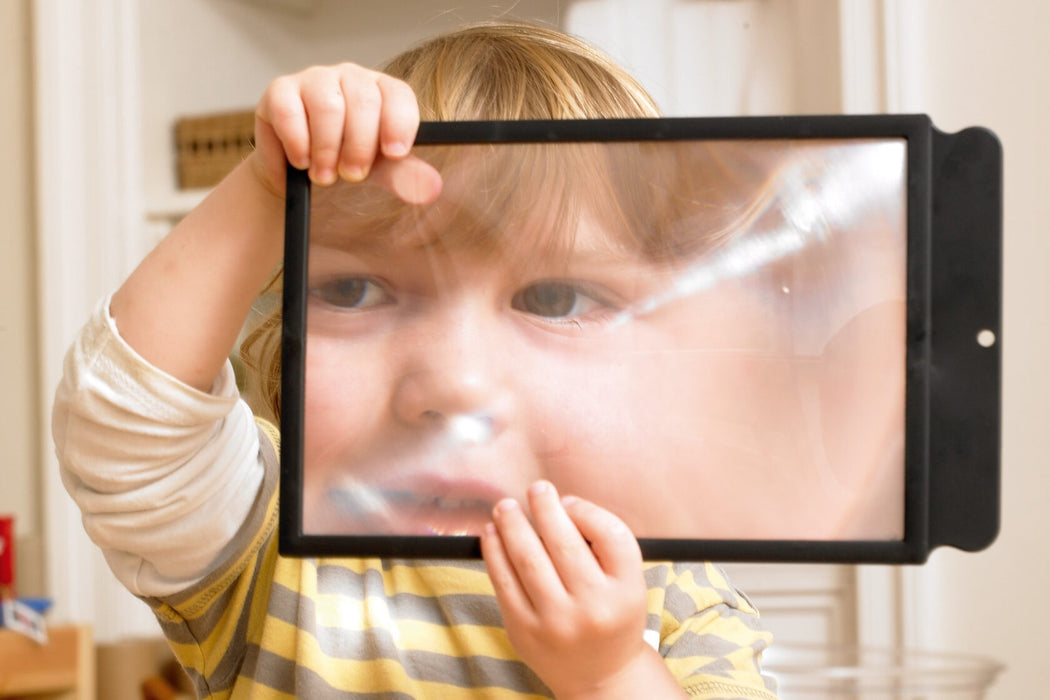 Bērnu palielināmais stikls 3x (22 x 14 cm)