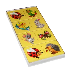 ROBINS galda spēle Domino bērniem - 28 kartiņas