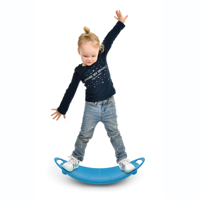 Bērnu sporta inventārs Līdzsvara balansēšanas dēlis "Bruņurupucis", zils