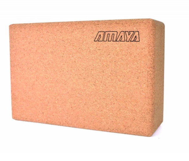 Korķa bloks jogas nodarbībām, 23x15x8 cm, 820 g.