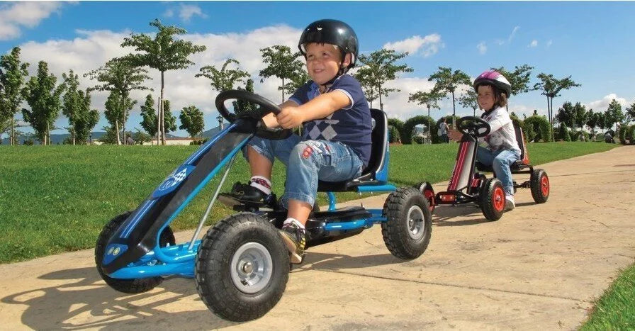 Bērnu kartings ar pedāļiem, Go Kart, Velokart (ieteicams 2-6 gadiem)