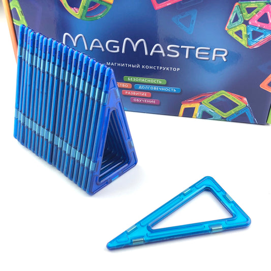 Augstais trīsstūris - magnētu konstruktors MagMaster (20 gab.)
