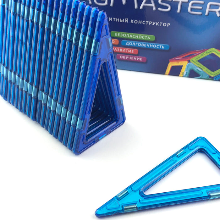 Augstais trīsstūris - magnētu konstruktors MagMaster (20 gab.)