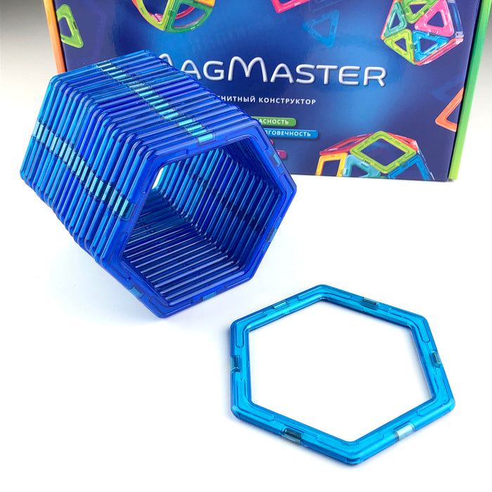 Sešstūris - magnētu konstruktors MagMaster (20 gab.)