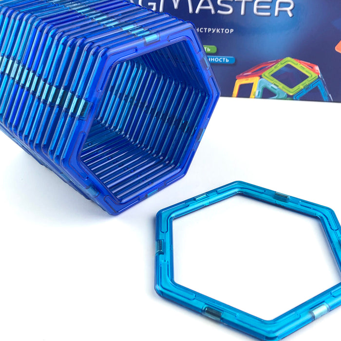 Sešstūris - magnētu konstruktors MagMaster (20 gab.)