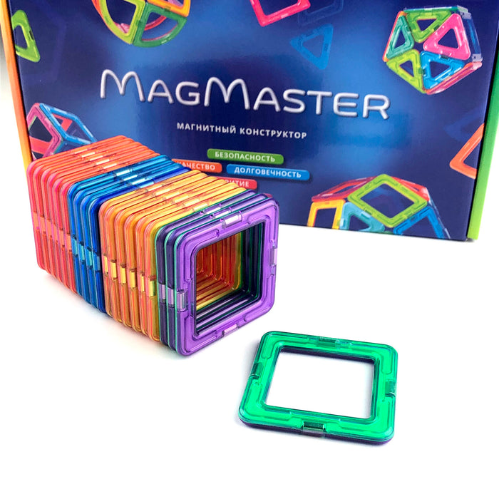 Magnētu konstruktors MagMaster - Kvadrāts (20 gab.)