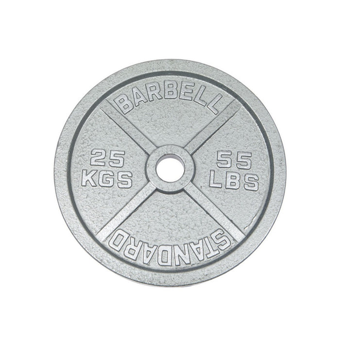 Čuguna svarcelšanas treniņu disks, iekšējais diametrs 50 mm